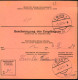 1954, Auslands - Postanweisung Mit 80 Pf. Bauten Ab  BERLIN 21 - Covers & Documents