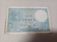 Billete Francia 10 Francs, Año 1940 - 5 F 1943-1947 ''Berger''