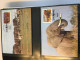 Delcampe - WWF Motiv Bedrohte Tiere, 2 Ringbinder Mit über 200 Seiten, ** - Brief - MK - Collections (en Albums)