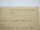 1946 , SEESTADT ROSTOCK , Stempel Auf 6 Pfg. AM - Post Karte , Abs. Aus Rostock - Entiers Postaux