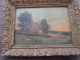 Peinture Sur Bois  Barbizon Signe   Th  Linsyer 22x16 Cm Catre 22 X 28 Cm - Acquarelli