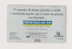 BRASIL - Anti Drug Abuse Inductive  Phonecard - Brésil