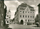 Ansichtskarte Donauwörth Strassen Partie Am Rathaus, Gebäude Mit Uhr 1965 - Donauwoerth