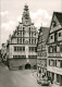 Bad Waldsee Rathaus Mit Wappen, Carl Martin Geschäft, Personen, Auto 1960 - Bad Waldsee