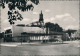 Ansichtskarte Kleve Stadthalle Mit Schwanenburg 1968   AK  Stempel KLEVE - Kleve