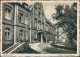 Ansichtskarte Lüdenscheid Städt. Krankenhaus Eingangsbereich, Hospital 1955 - Luedenscheid