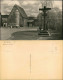 Wetzlar Jesu-Kreuz Denkmal, Alter Reisebus, Stadt Teilansicht 1950 - Wetzlar