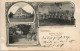 Ansichtskarte Groß-Gerau 3 Bild: Gasthof Zur Krone 1909 - Gross-Gerau