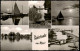 Ansichtskarte Steinhude-Wunstorf MB: Luftbild, Hafen, Tag, Abendstimmung 1960 - Wunstorf