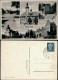 Ansichtskarte Eisenberg (Thüringen) Mehrbildkarte Mit 5 Ortsansichten 1952 - Eisenberg