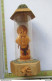 LADE 1 - 20-10-  NOTRE DAME EN SCULPTURE SUR BOIS - ONZE LIVE VROUW IN HOUTSNIJWERK - 14 CM - Equipement