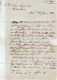 Año 1850 Prefilatelia Carta  Marca Roja Reus Cataluña , Llegada  Y Porteo 1R - ...-1850 Prephilately