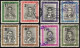 Cuba 490-97, C73-C74, Used. Mi 358-365. Execution Of 8 Medical Students, 1952. - Neufs