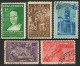 Cuba 387-391,C36-37, Used. Mi 190-196. Columbus-450,1944.Bartolome De Las Casas. - Unused Stamps