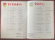 TURKEY - SWEDEN ,EUROPA  CUP  ,MATCH , SCHEDULE ,1995 - Eintrittskarten