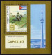 Cuba 2947-2952, 2953, MNH. CAPEX-1987. Mail Carriers. Camel - Ongebruikt