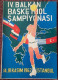 BALKAN BASKET CHAMPIONSHIP  ,TURKEY  ,MATCH , SCHEDULE ,1962 - Andere & Zonder Classificatie