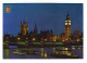 London - Big Ben, Houses Of Parliament And River Thames By Night - Houses Of Parliament