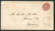 1866 Denmark 4sk Stationery Cover "177" Sorø Jernbane Railway - Copenhagen Via KBH.JB.PST.CT 34  - Cartas & Documentos