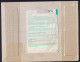 Switzerland: Cardboard Cover To Netherlands, 2001, 8 Stamps, Label Not At Home, Form At Back, Scanned (minor Damage) - Covers & Documents