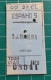 PORTUGAL TRAIN TICKET 08041 - Europa