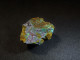 Cuprite With Copper And Chysocolla   ( 2.5 X 2 X 1.5 Cm ) Libiola Mine - Sestri Lev - Genua - Italy - Minerals