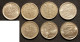 ESPAGNE - ESPANA - SPAIN - LOT DE 7 PIECES DIFFERENTES 5 PESETAS - 1990 - 1993 - 1994 - 1995 - 1996 - 1997 - 1999 - 5 Pesetas