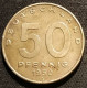 RDA - ALLEMAGNE - GERMANY - 50 PFENNIG 1950 A - KM 4 - 50 Pfennig