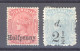 Australie  -  Tasmanie  :  Yv  47-48  * - Used Stamps