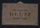 Etiquette Champagne  Brut  Rosé Millésimé 1996 Deutz  AŸ Marne 51 Avec Sa Collerette - Champagne