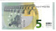 (Billets). 5 Euros 2013 Serie UC, U008G3 Signature 3 Mario Draghi N° UC 6174952156 UNC - 5 Euro