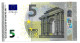 (Billets). 5 Euros 2013 Serie UC, U008G3 Signature 3 Mario Draghi N° UC 6174952156 UNC - 5 Euro