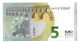 (Billets). 5 Euros 2013 Serie UD, U011B4 Signature 4 Ch. Lagarde N° UD 1237293087 UNC - 5 Euro