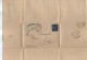 VP23.028 - 1883 - Lettre - M. Isidore MARAVAL & Cie, Banquiers à LAVAUR ( Tarn ) Pour M. BOUSQUET, Entrepreneur à GIAT - Banco & Caja De Ahorros