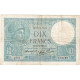 France, 10 Francs, Minerve, 1939, Y.75192, TTB, Fayette:7.13, KM:84 - 10 F 1916-1942 ''Minerve''