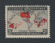 Canada 1898 Xmas Map Stamp; #85-2c MH F/VF Guide Value = $40.00 - Nuevos
