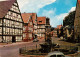 73228384 Hofgeismar Marktplatz Brunnen Altstadt Fachwerkhaeuser Hofgeismar - Hofgeismar