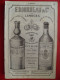 PUB 1884 - Distillerie J U Blanqui 06 Nice, Liqueur E Boudeau 87 Limoges - Publicités