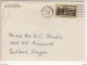 Used Stamp On Cover Sc # 1142 , 1959 - Covers & Documents