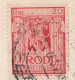 2013 - EGEO RODI  - Cartolina Illustrata Del 1937 Da Rodi A Crocefieschi Con Cent 20 Rosso - Egeo (Rodi)