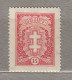 LITHUANIA 1929 Double Cross MH(*) Mi 289 CV6EUR #633 - Litauen