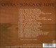 Opera - Songs Of Love. CD - Classica