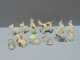 Delcampe - -12 ANCIENS ANIMAUX CERAMIQUE OBJETS ISSUS TIRETTES DE FRAIRIE COLLECTION    E - Sonstige & Ohne Zuordnung