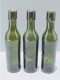 Delcampe - - 3 BOUTEILLES ANCIENNES VERRE VERT BRASSERIE ATLANTIQUE BORDEAUX COLLECTION   E - Glas & Kristal