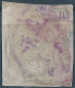 PERSIA PERSE IRAN,Qajar1878-79 Re-engraved Lion 1Kran,Type D Thin White Paper,deep Magenta,Postmark Kerman - Iran