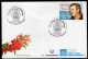 URUGUAY 2023 (Lawyers, Politicians, Jorge Larrañaga, Flags, National Party, Right-wing, Coat Of Arms, Fasces) - 1 FDC - Sellos