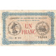 France, Belfort, 1 Franc, 1916, TTB, Pirot:23-40 - Chambre De Commerce