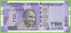Voyo INDIA 100 Rupees 2019 P112e B301b 1BM Letter L UNC - Inde