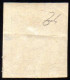 * 1850  Lombardo Veneto 45 Cent Azzurro N12 Sass. Cert. Terrachini Nuovo Con Gomma(III Tipo) (47500) - Lombardo-Veneto