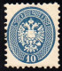 * Lombardo Veneto 1864 10 Soldi Azzurro Sassone N 44 (200) - Lombardo-Vénétie